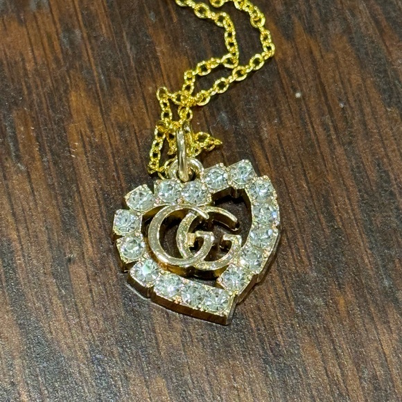 Upsycled AUTHENTIC GUCCI zipper pull with nonbranded gold over 925 chain - Picture 7 of 7